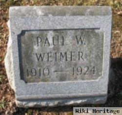 Paul W Weimer