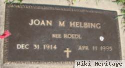 Joan M Roedl Helbing