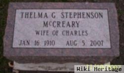 Thelma Gladys Stephenson Mccreary