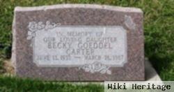 Becky Goeddel Carter