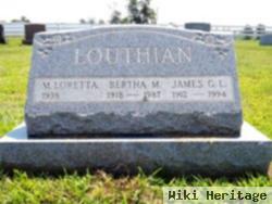 Bertha M. Louthian