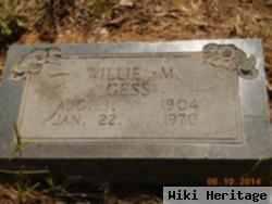 Willie M Gess