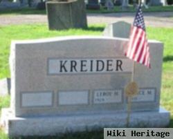 Leroy H. Kreider