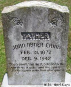 John Abner Ervin