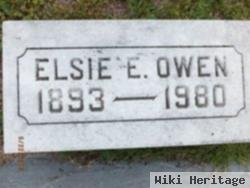 Elsie E Eashum Owen