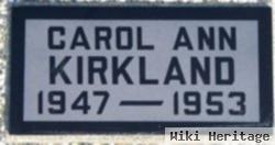 Carol Ann Kirkland