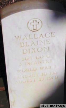 Wallace Blaine Dixon