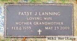 Patsy J. Lanning