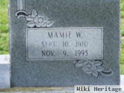 Mamie W Baker