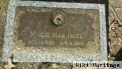 Virgie Mae Harrell Hays