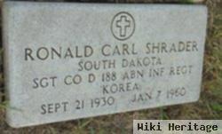 Sgt Ronald Carl Shrader