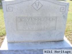 B H Vanderford