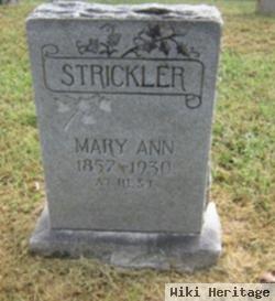 Mary Ann Strickler