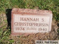 Hannah S. Lundstrom Christopherson