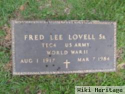 Fred Lee Lovell, Sr