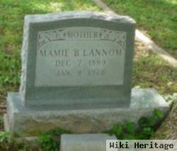 Mamie B Lannom