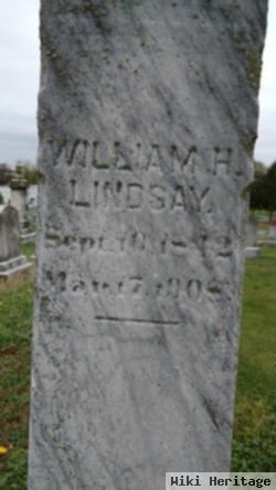 William H Lindsay