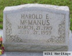 Harold E. Mcmanus