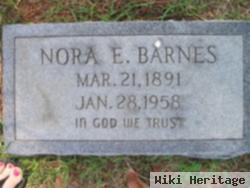 Nora E Barnes