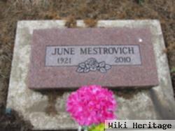 June M. Barbee Mestrovich