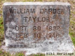 William Darden Taylor