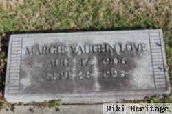 Margie Dora Vaughn Love