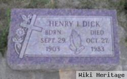 Henry I Dick