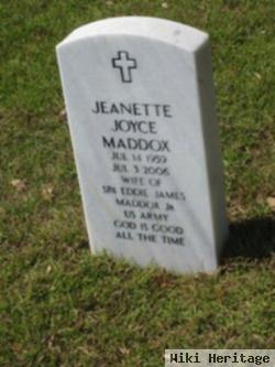 Jeanette Joyce Maddox