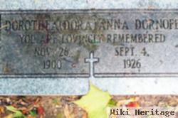 Dorothea Anna "dora" Dornoff