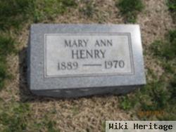 Mary Ann Henry