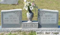 Myrtle Hazellief Brown