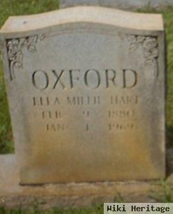 Ella Mahala "minnie" Hart Oxford