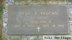 Ollie E. Vaughn