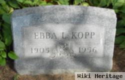 Mrs Ebba Linnea Johnson Kopp