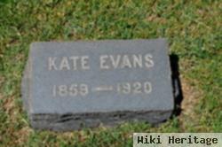 Martha C "aunt Kate" Pitchford Evans