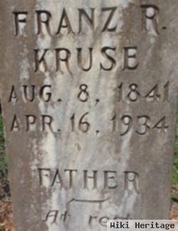 Franz R Kruse