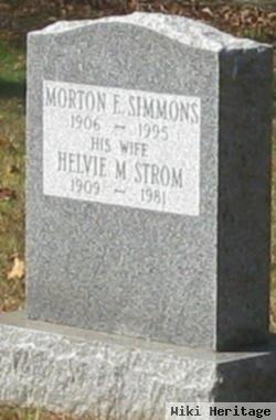 Helvie Maria Strom Simmons