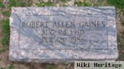 Robert Allen Gaines