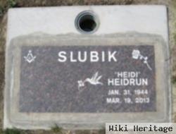 Heidrun Margit "heidi" Klahr Slubik