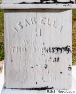 Isabella H Johnston