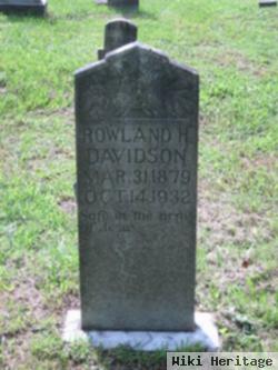 Rowland H. Davidson