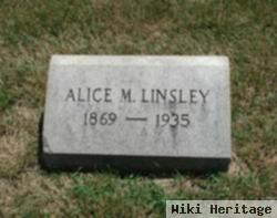 Alice M Linsley