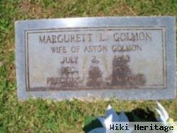 Margurett Lucinda Barfoot Golmon