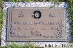 William R. Mcwilliams, Sr