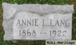 Annie L Lang