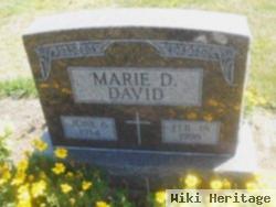 Marie Dorothy David