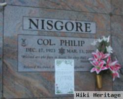 Col Philip Nisgore