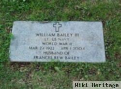 William Bailey, Iii