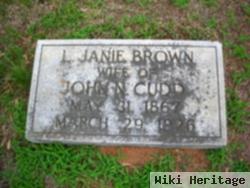 L Janie Brown Cudd