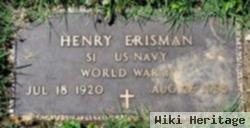 Henry Walter Erisman